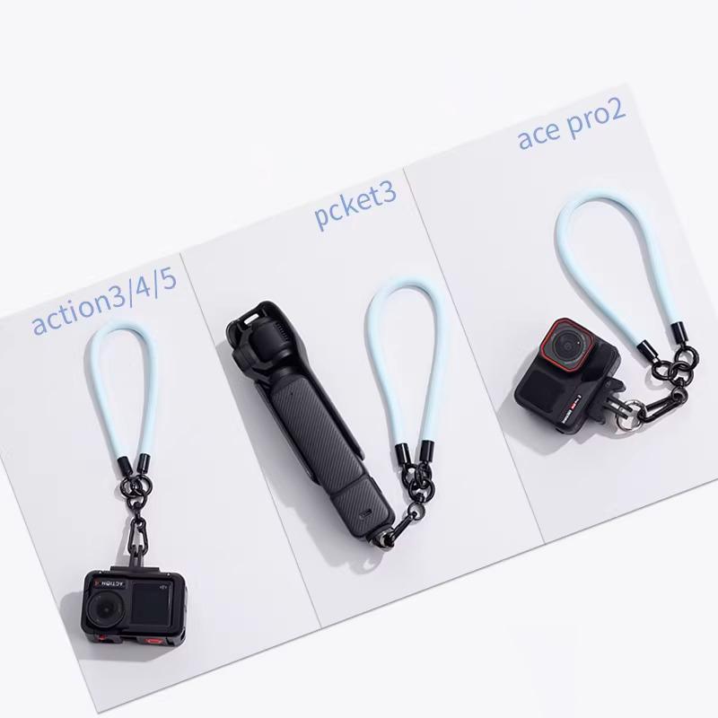 Lanyard For Osmo Pocket 3/4 Action6 Wrist Hand Strap Anti-Lost With 1/4 Screw Handheld Gimbal Camera Protective Accessories