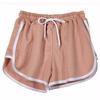 Women's Elastic Waist Wide Leg Shorts Loose Fit Streetwear Yoga Running Sweat Shorts