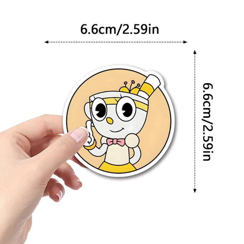 50Pcs Dandys World Stickers Dandy'S World Diy Stickers Scrapbooking Phone Luggage Skateboard Waterproof Graffiti Decals