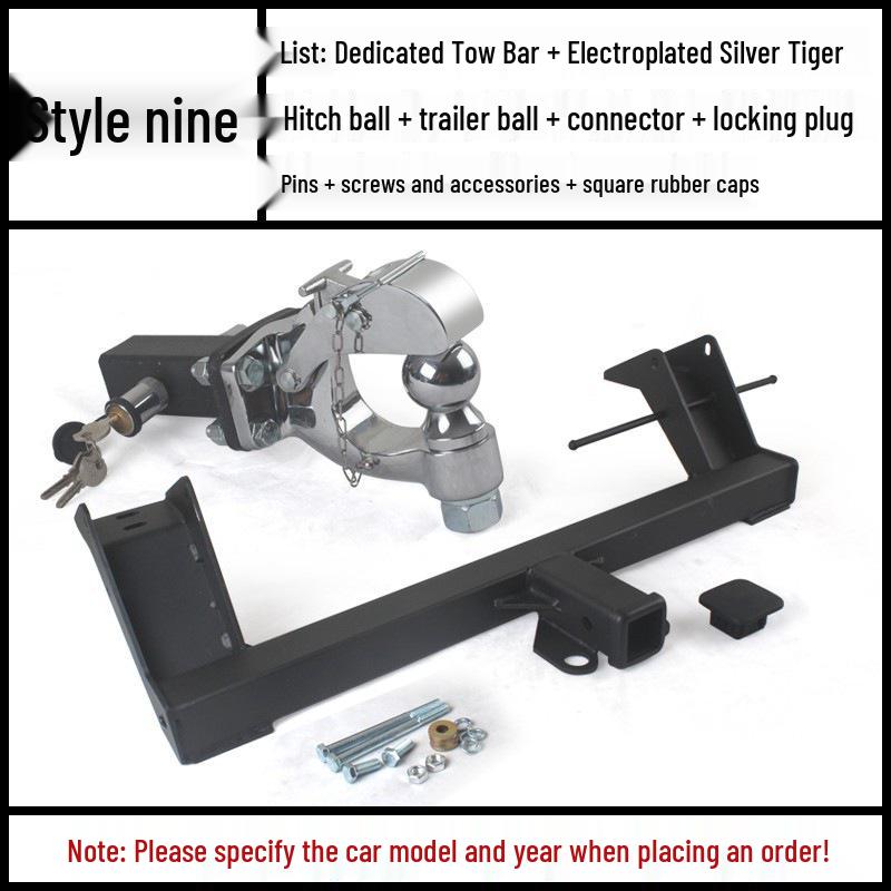 Buick GL8 Luzun Trailer Hitch: Tow Bar & Rear Tow Hook for RV, Motorcycle, & Boat Trailers.
