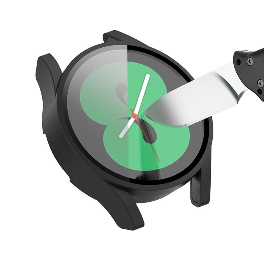 2in1 Case + Tempered Glass for Samsung Galaxy Watch 4 40mm, Black