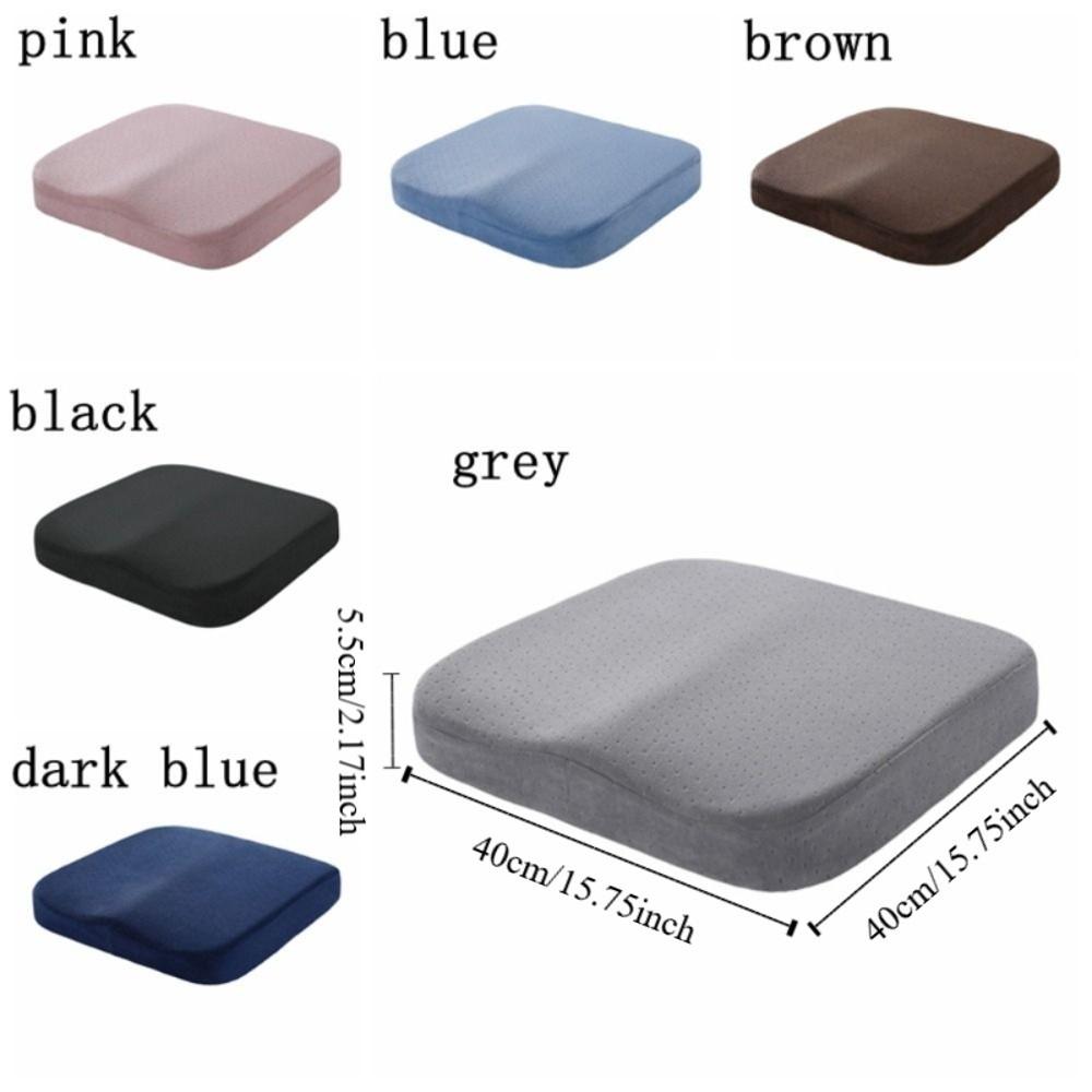 Breathable High Resilience Cushion Ergonomic Design Car Seat Cushion Tailbone Pillow Home Use