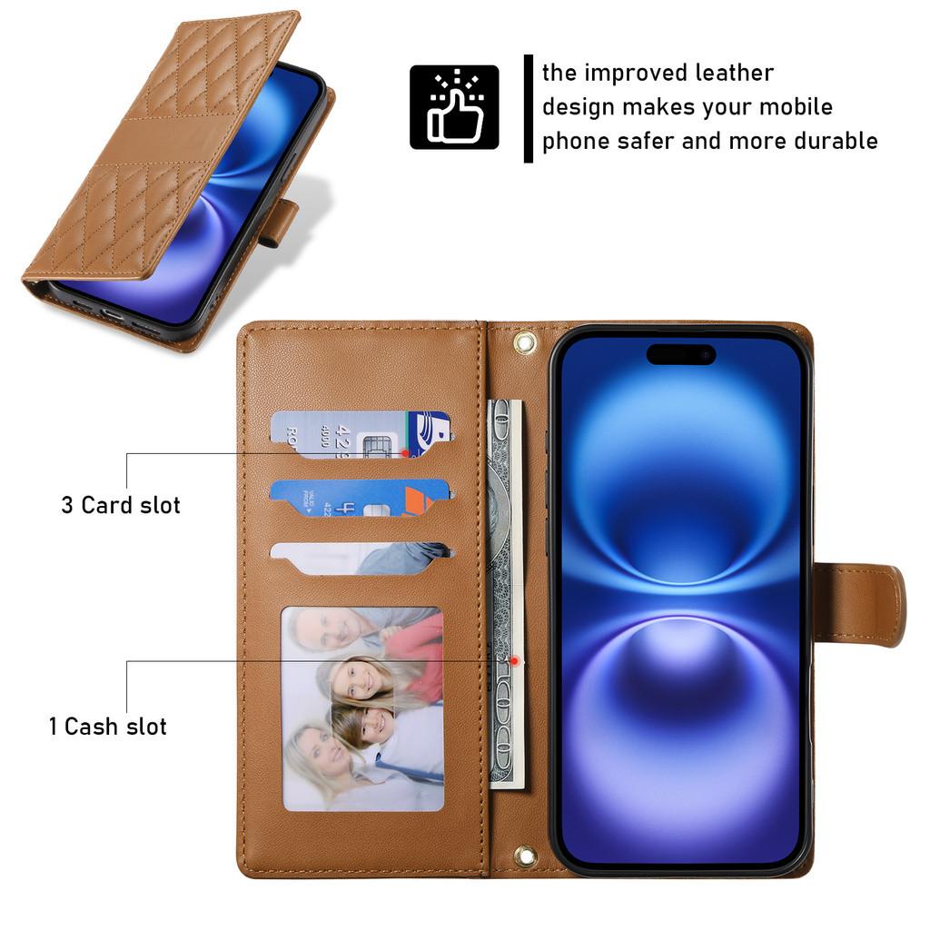 For Samsung Galaxy S24 Ultra S23 FE S22 Plus S22+ S23+ S24+ S25+ A15 A55 5G PU Leather Flip Case Cover Magnetic Wallet With Card Slots Soft TPU Shell