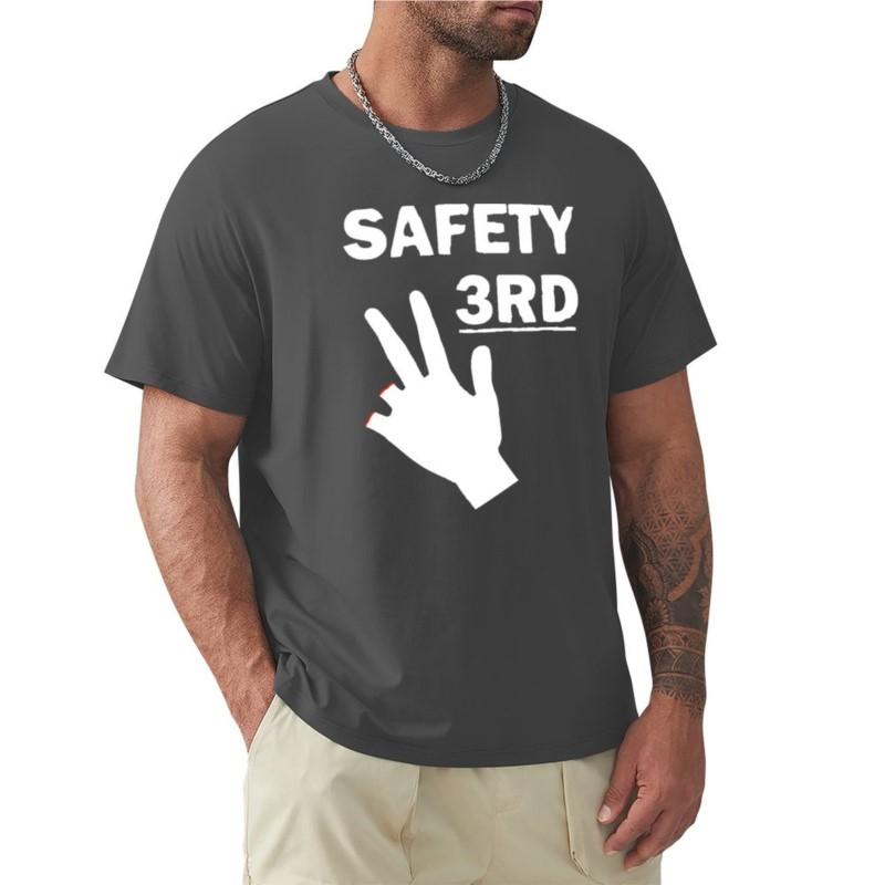Safety Third T-Shirt cat shirts vintage clothes summer clothes men clothes