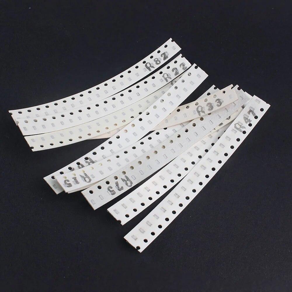 50/200 buc. Kit asortat de rezistențe SMD 10 valori Componente electronice DIY 1% Set de rezistențe de precizie 0603 0805 1206 2512