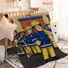 F-Pompiers-ES S-Sam Couverture Dessin Animé Couverture pour Canapé Sofa Voyage Maison Pique-nique Couverture Flanelle cadeau d'anniversaire Chaud Confortable