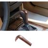 ABS Plastic Car Center Gear Shift Knob Head Cover Trim Auto Accessories for BMW E39 E60 E83 E53 E46 E61 1995-2010, Not for E61 5 Series Sedan