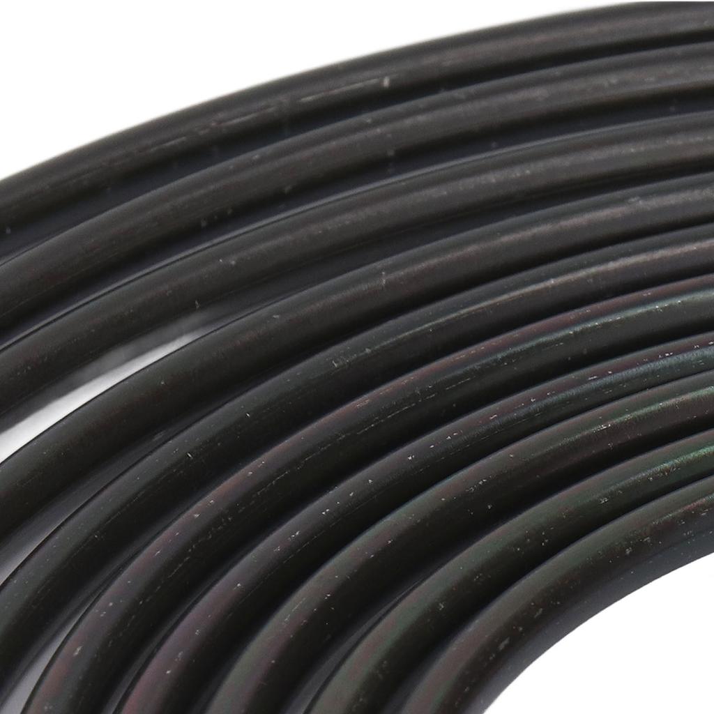 5m PVF Coated Steel Brake Line Pipe Tubing Kit with 4.75mm Screws Connectors Universal Automotive Replacement Parts
