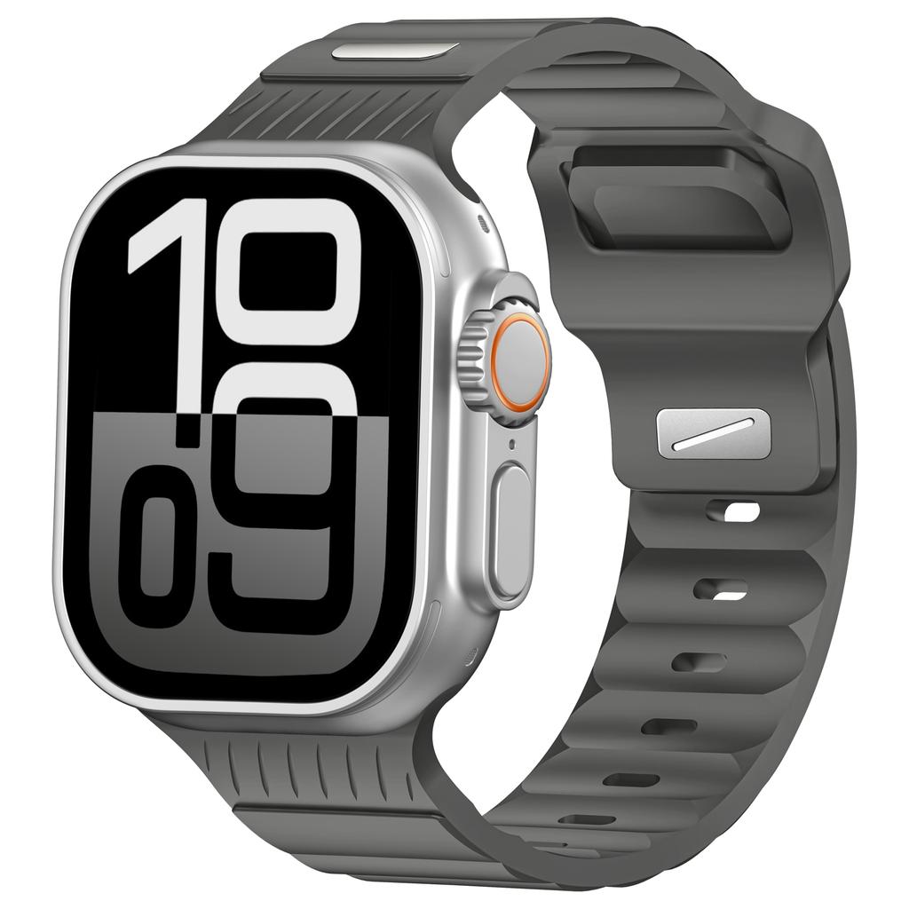 Night Glowing Sport Silicone Strap Correas Bracelet For Apple Watch Ultra Band for iWatch 42mm 44mm 45mm 46mm 49mm Watch Series 11 10 9 8 7 6 5 SE3