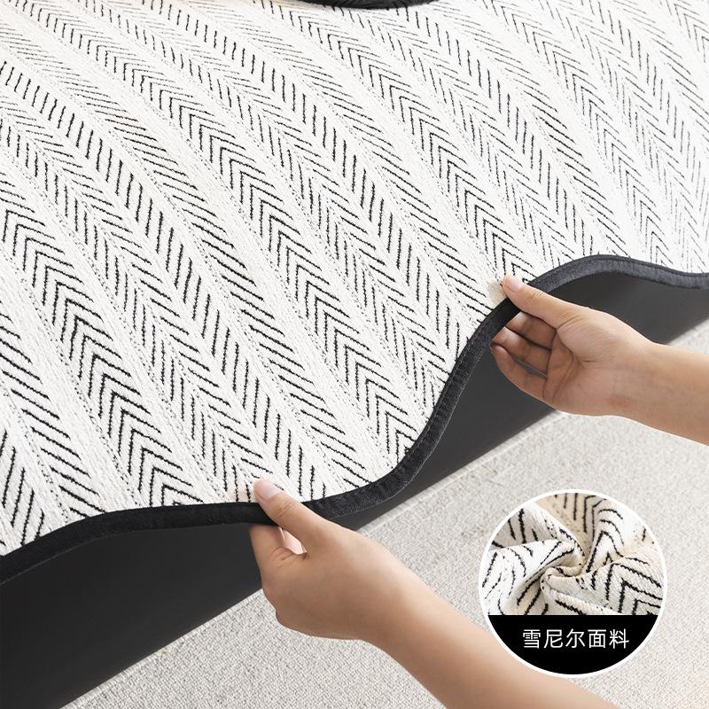 

Special-Shaped Irregular Sofa Cushion New Four-Season Universal Light Luxury High-End Non-Slip Sofa Cover Cover Cloth 90*90cm