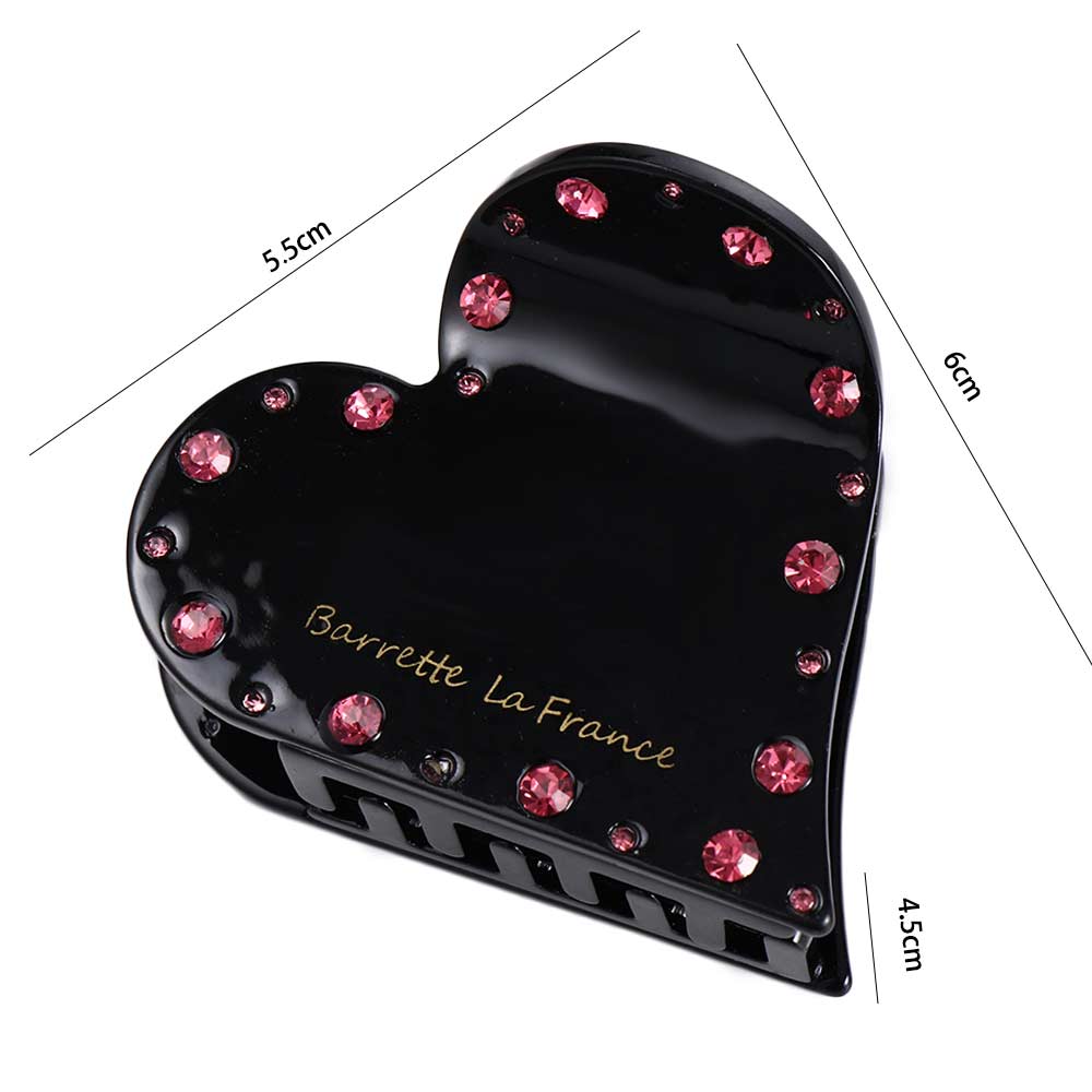 Acetic Acid Love Hair Claw Female Hair Accessories Korean Style Grab Clip Hair Clip