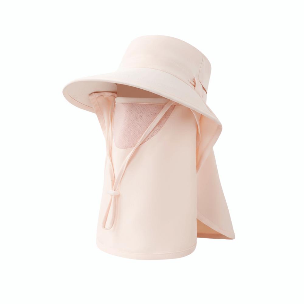 Outdoor Sunscreen Bucket Hat UV Protection Neck Flap Bucket Hat Breathable Fisherman Hat  Travel