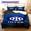 Inter logo  Pattern Bedding Quilt Set Quilt Cover Pillowcase Home Decoration Birthday Gift (1 * duvet cover + 2 * pillowcase, without core)