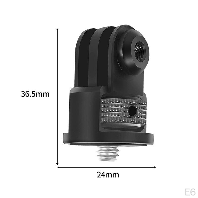 Mini Adapter with 1/4 inch Screw Aluminum Alloy for Camera Monopod Selfie