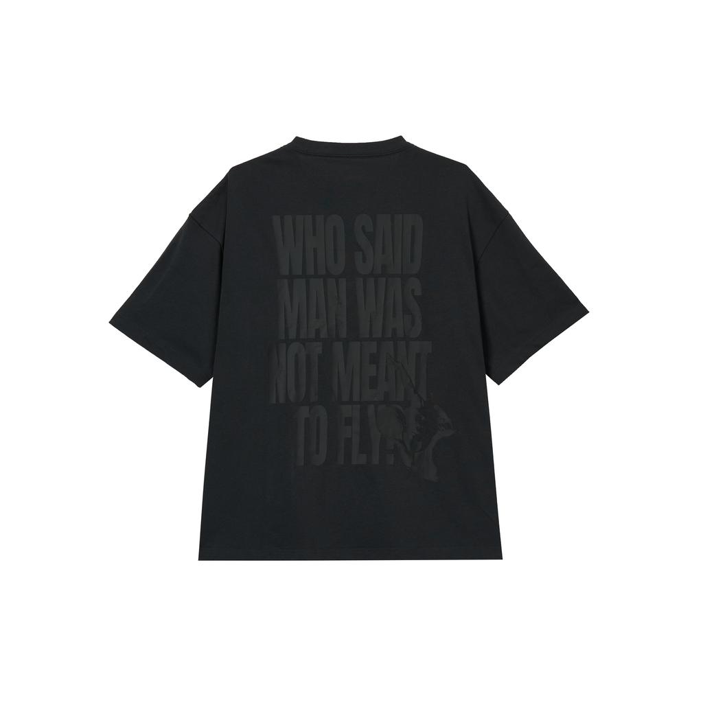 Jordan OVERSIZED T Shirt Men's Gray Black IH0833-045