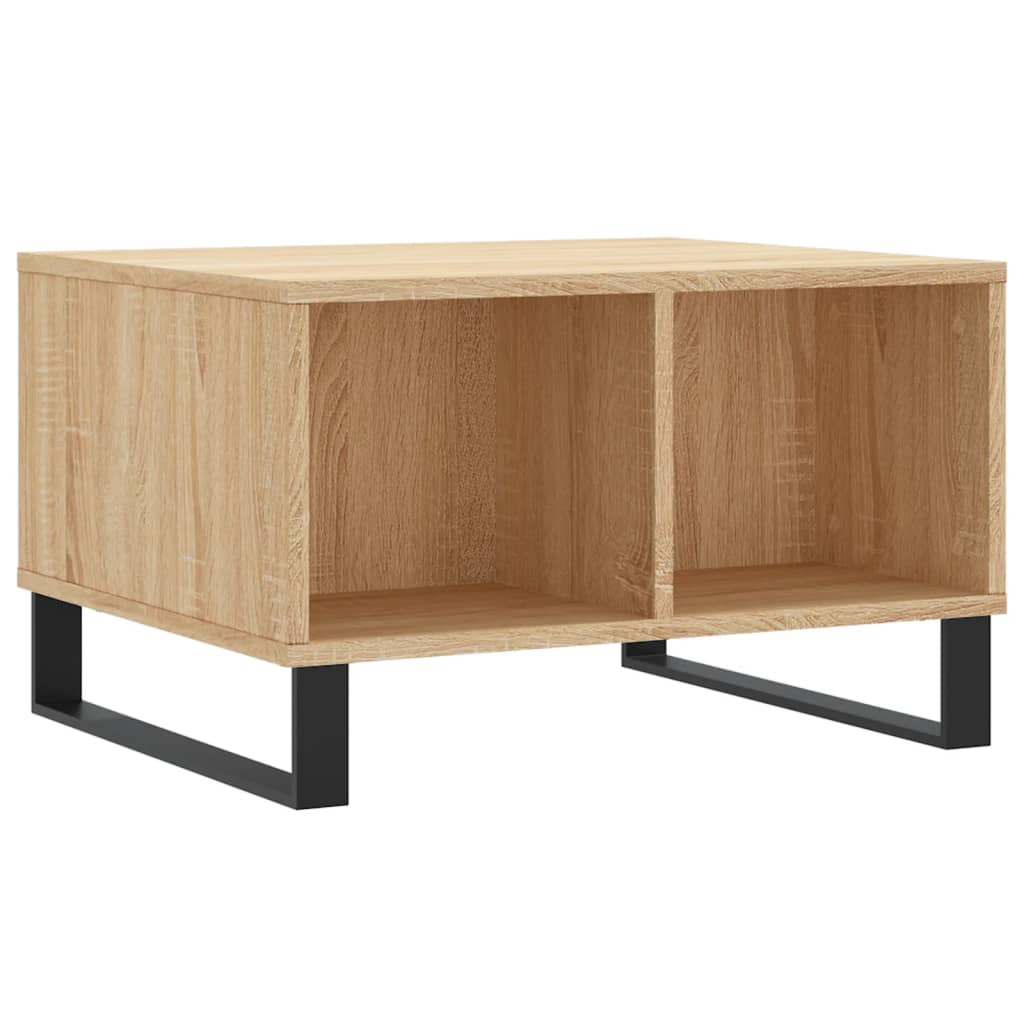  Coffee Table, Sonoma Oak 60x50x36.5 Cm Wood-based Material