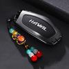 Zinc Alloy Car Key Case for HAVAL Menglong Hover H9 2025 2026 Keychain Remote Cover Shell Housing Ring Holder Fob Accessories