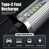 Powerful Rechargeable LED Handheld Flashlights Tactical Zoom Spotlight Flashlight Outdoor Camping Fishing Emergency Torch