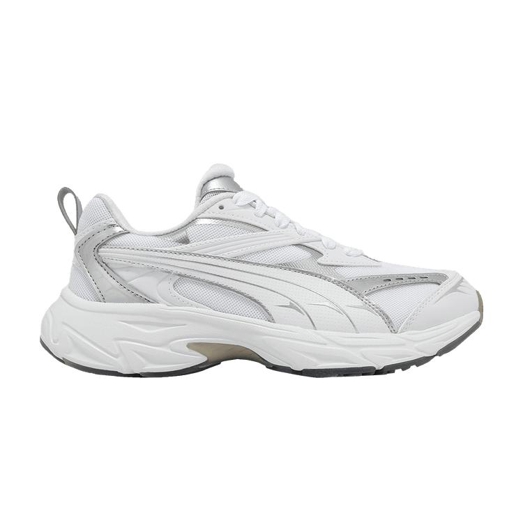 

Puma Morphic Astro Escape - White Silver Women Sneakers 401313-01 35.5