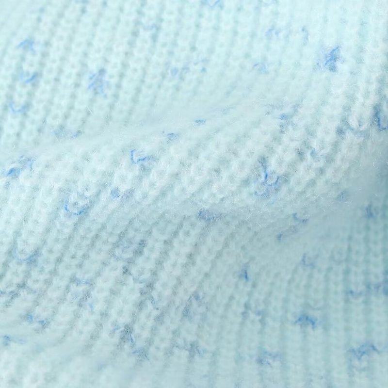 Kaslead New Arrival Women's Clothing Fashion Style Stylish Simple and Versatile Bows Decoration Cardigan Sweater