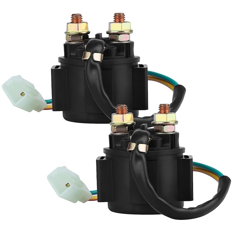 LOCOPOW GY6 Starter Solenoid Relay For Chinese 50Cc 125Cc 110Cc 150Cc 200Cc 250Cc ATV 4 Wheel Scooter Go Kart Quad Moped Dirt Pit Bike Tao Tao