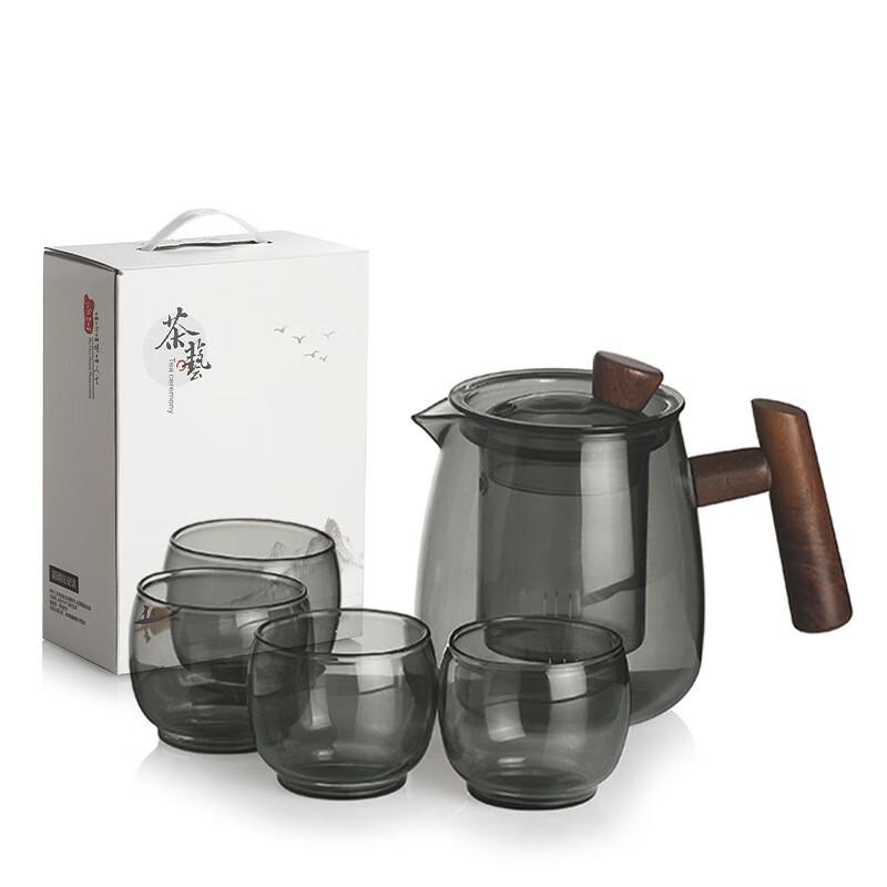 Shangqi Thickened Heat-Resistant Glass Teapot Set