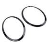 For MINI COOPER F55 F56 F57 Frame HEADLIGHT TRIM RING LEFT+RIGHT SET Brand New