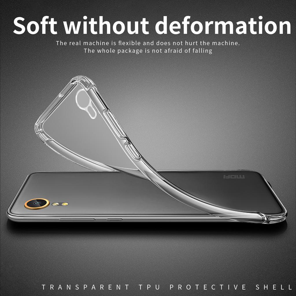 MOFI For Samsung Galaxy Xcover7 Phone Case Crystal Clear Soft TPU Phone Cover