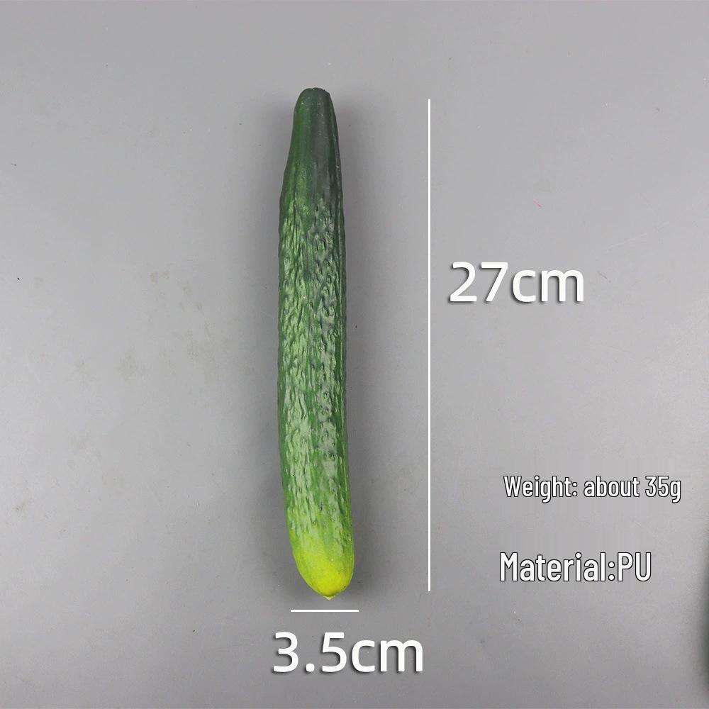 Simulation Cucumber & Bottle Gourd Model - Educational & Photography Props