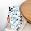 Transparent Case for Samsung A04 A14 A23 M33 M53 Realme 10 9 C35 C55 VIVO X80 Infinix Hot 30 Note 11 Tecno Spark 8P Pro L-29 Cute Pochacco
