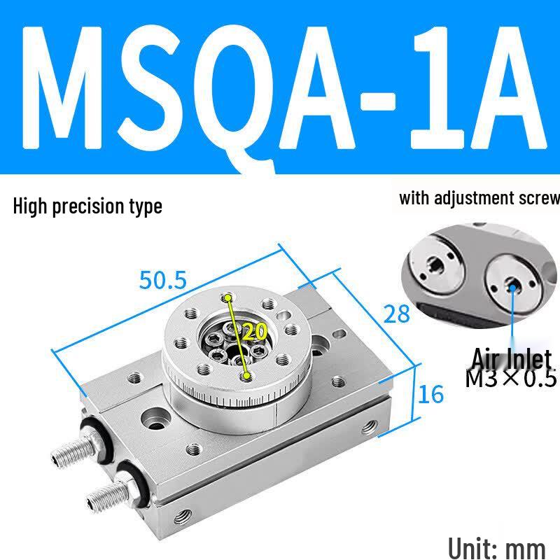 

High-Precision Pneumatic Rotary Swing Cylinder