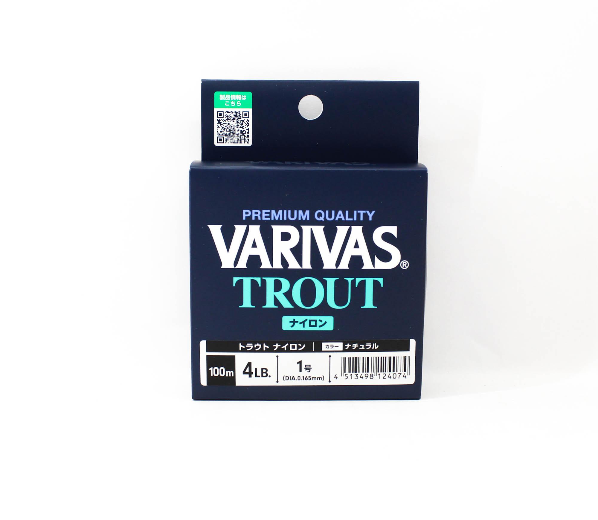 

Varivas Нейлоновая Леска Trout Standard Line Натуральная 100м 4lb (4074) чистый