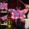 Handmade Children's Handheld Lantern Luminous Dragonfly Butterfly Lantern  Kindergarten