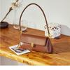 Niche Baguette Bag Women's Leather Internet Celebrity Armpit Bag Summer French Shoulder Bag Leather Women's Bag