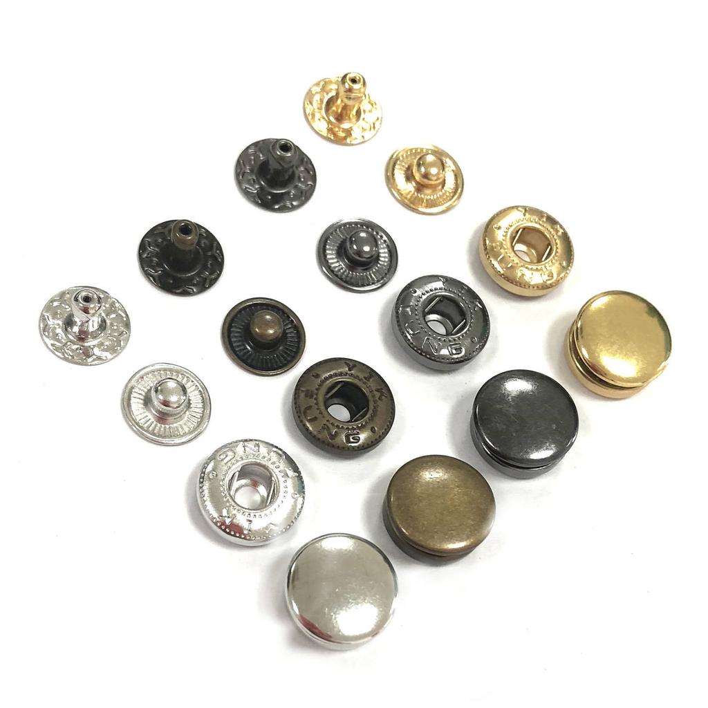 Threaded Button Snap Buy Leather Snap Fasteners Kit Metal Button Snaps Press Studs with ...