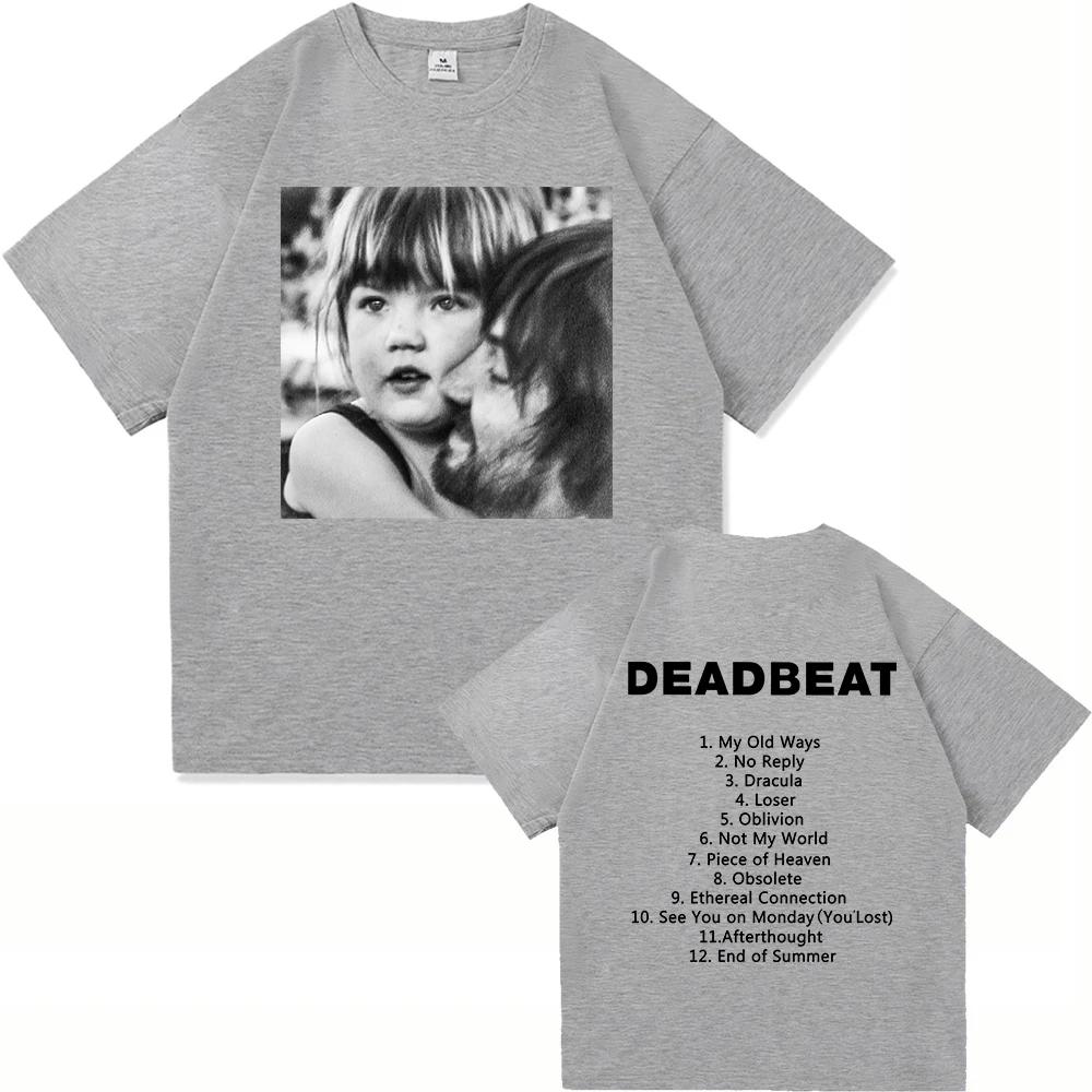 

2026 Tame Impala Deadbeat New Album Tshirt Deadbeat Tourist Male Female Tshirt Harajuku Highquality Cotton Clothes Tshirt L