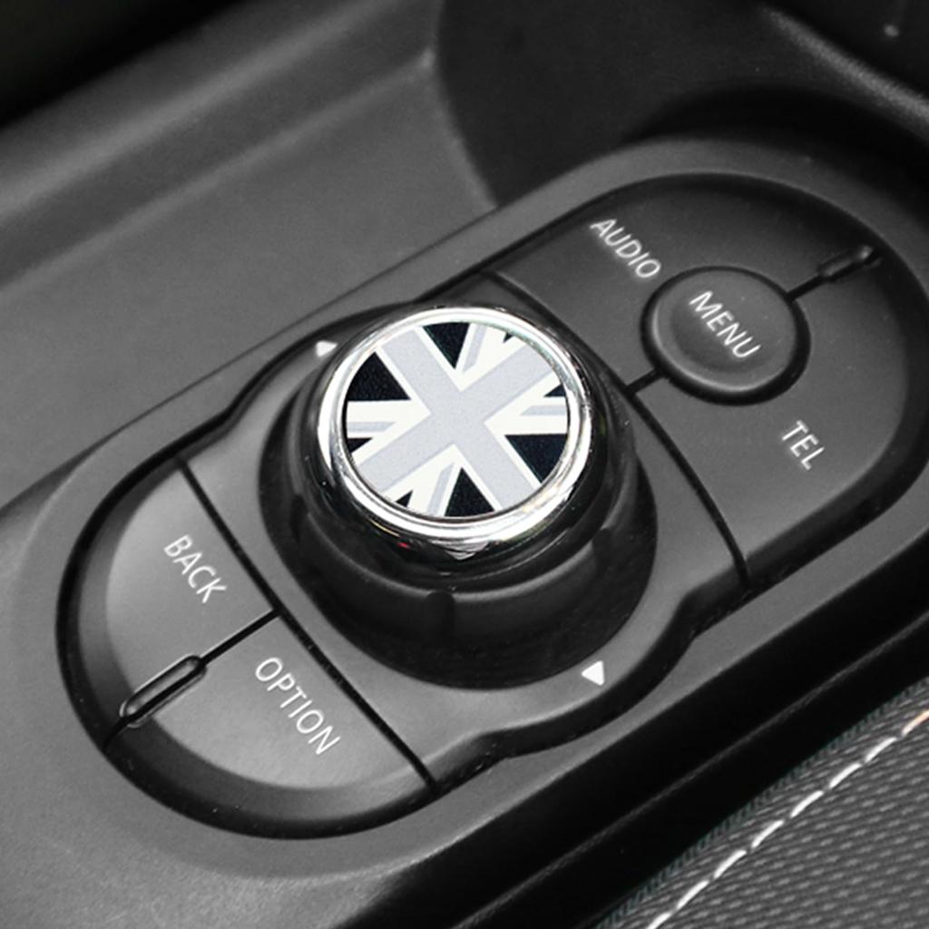 FDAIUN For BMW Mini F Series Volume Button Decoration Accessory Leather Material Stylish Custom