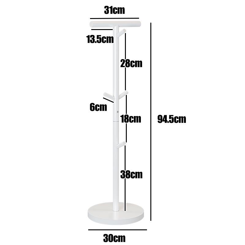

Children s Floor-standing Bedroom Backpack & Coat Rack with Shelf and Beside Desk Hook.