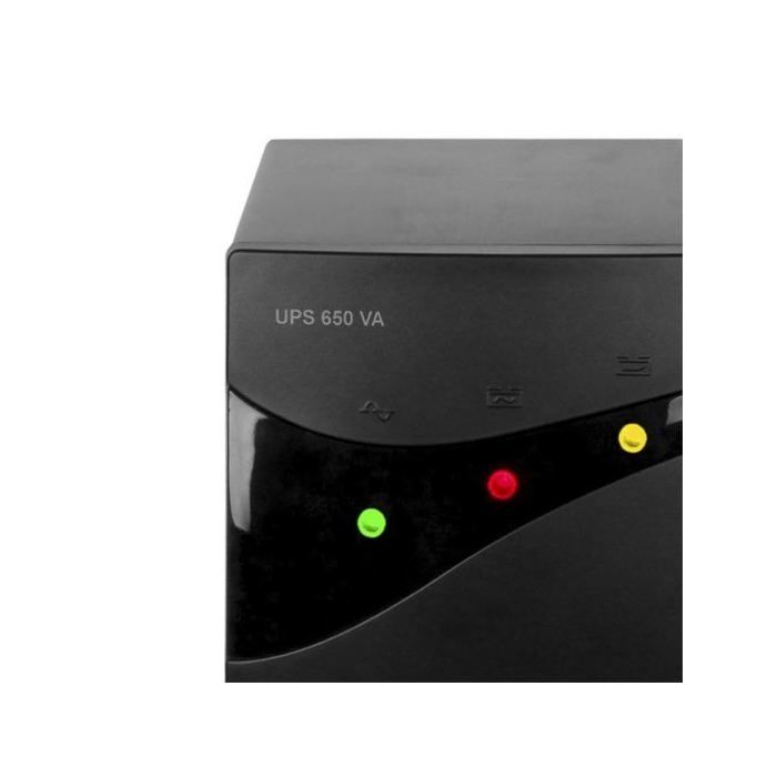 Woxter 650 VA Onduleur 360 Watt 650 VA 7 Ah connecteurs de sortie : 2