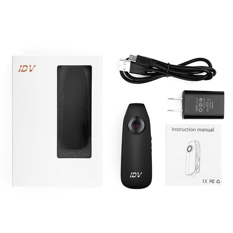 Buy 1080p AVI H.264 IDV Mini Hidden Spy Camera Clip Camera Motion