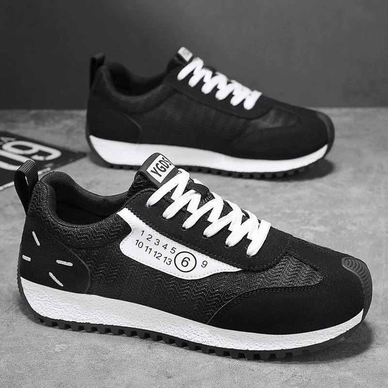 

CYYTL Летние мужские кроссовки в стиле кэжуал, дышащие, для активного отдыха, бега, хайкинга, спортивные, модные, теннисные, роскошные дизайнерские лоферы на платформе 44