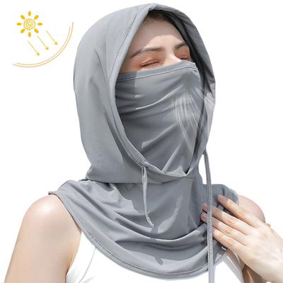 Summer Cycling Mask UV Sun Protection Ice Silk Mask Bike Balaclava Hat Bicycle Scarf Breathable Sport Motorcycle Hooded Mask