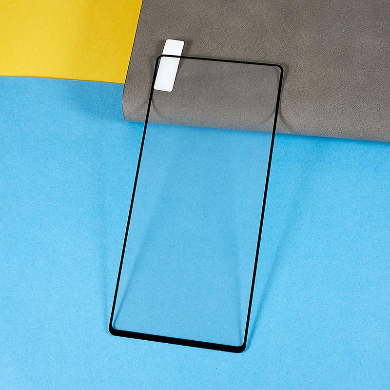 For Google Pixel 7a Anti-Scratch Tempered Glass Screen Protector Silk Printing Full Screen Cover Film (Full Glue)