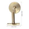 2 Pcs Wall Mounted Shelves Banister Rail Support Handrail Fixing Brackets Banister Wall Mounts Wall Rail Bracket