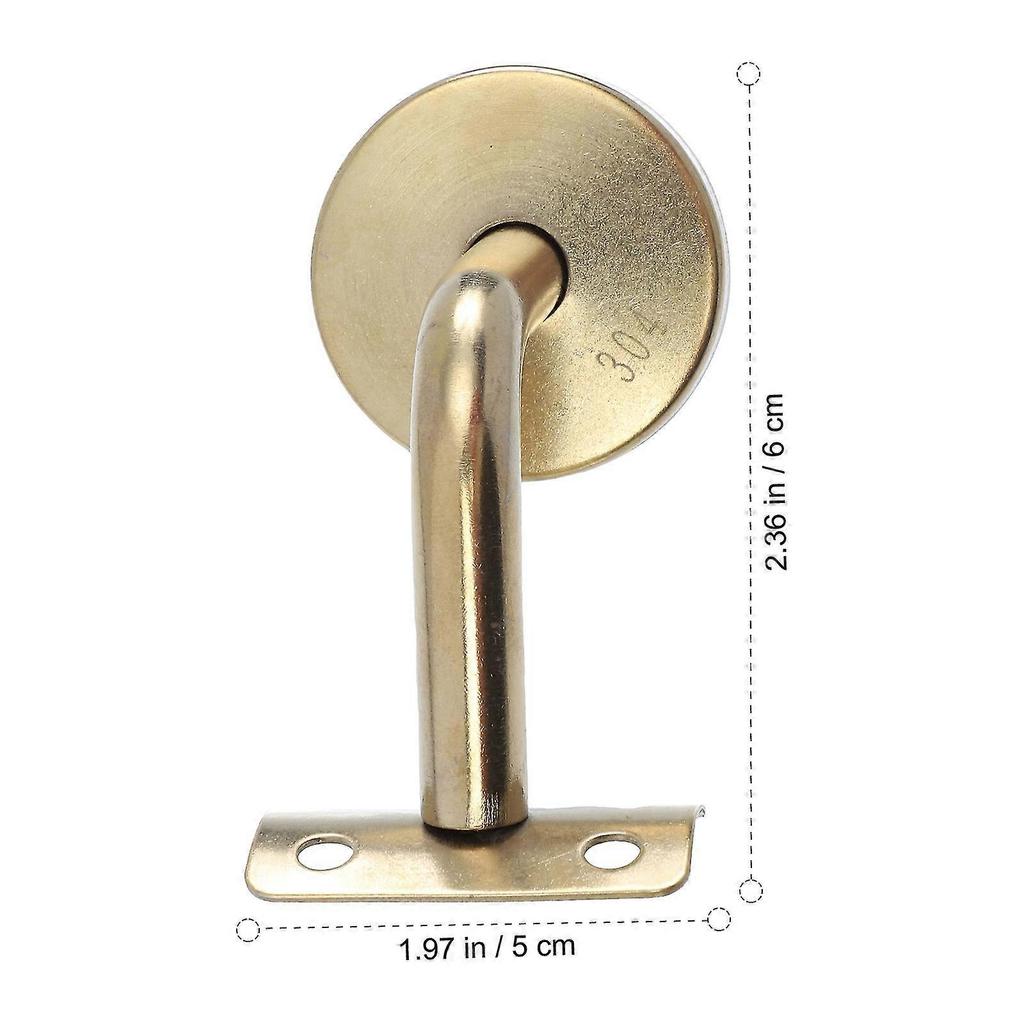 2 Pcs Wall Mounted Shelves Banister Rail Support Handrail Fixing Brackets Banister Wall Mounts Wall Rail Bracket