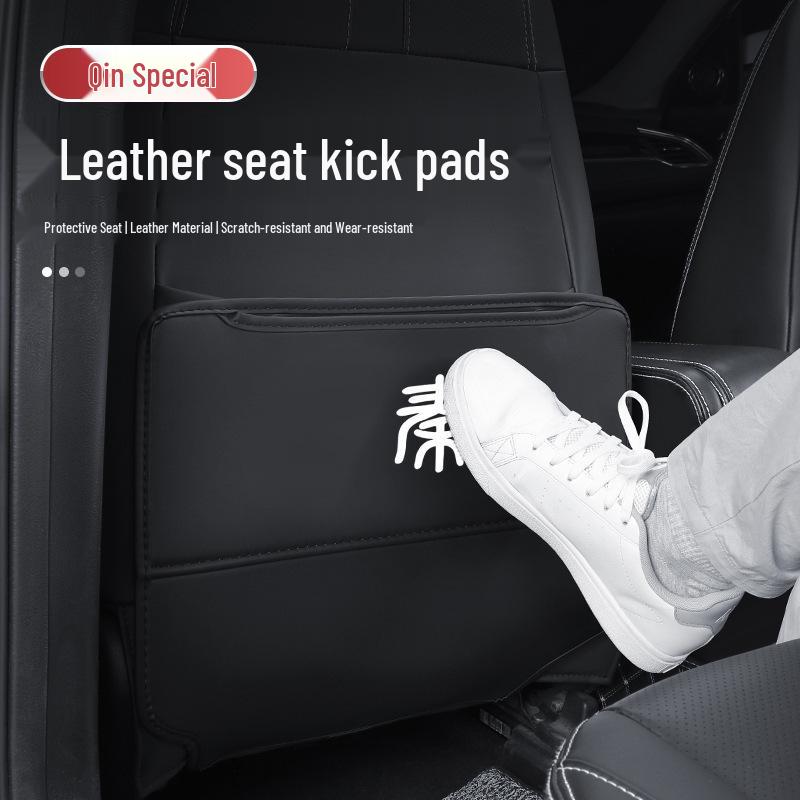 BYD Qin PLUS Rear Seat Kick Mats - DMi/EV Interior Protection Accessories