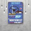 detroit Funny Bar Metal Sign Retro Plaque Vintage Sign Alcohol Drinker Pub Club Man Cave Kitchen Wall Decoration