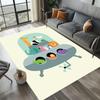 Cute Cartoon Carpets Soft Area Rug Living Room Bedroom Floor Mat Easy To Clean Carpet Home Decor Table Mat Kid Play Rugs Gift