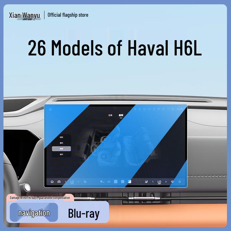 Screen Protector for 26 Great Wall Haval H6L Models & Interior Decor Items for Haval Cars