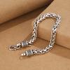 925 Silver Bracelet Vintage Bangles Chain High Quality For Women Men Fashion Jewelry Wedding Engagement Party